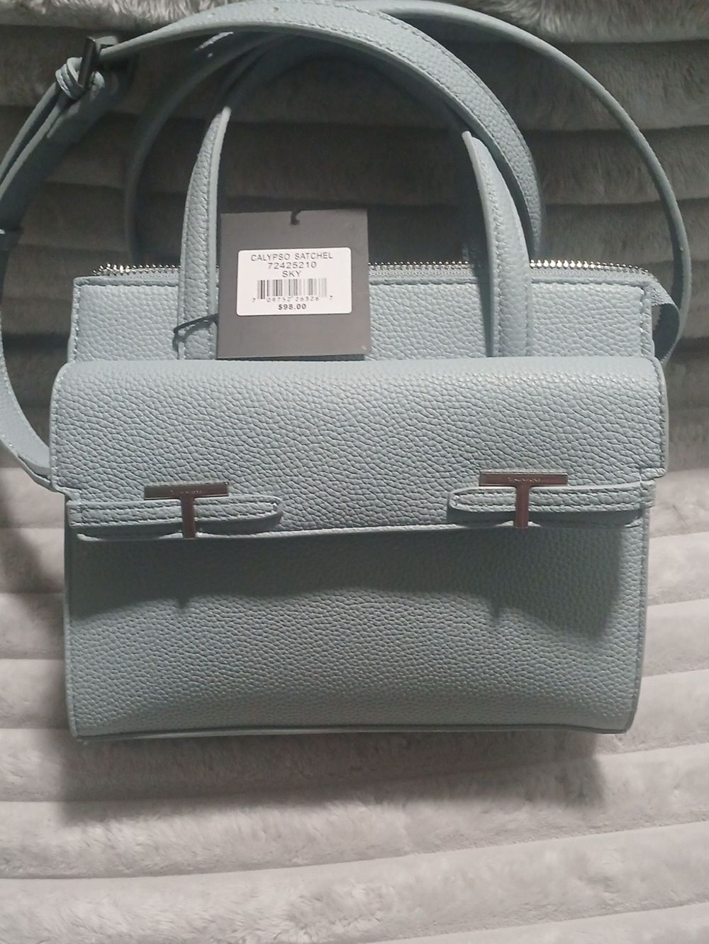 Calypso Satchel in Light Blue